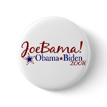 JoeBama (Obama Biden 2008) Pinback Button