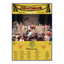 JoeCustoms.com Con Circus Poster posters