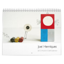 Joel Henriques 2012 Modern Craft Calendar calendars