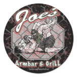 Joes_armbar_grill_1 Sticker