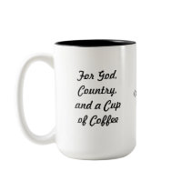 JOE'S Cafe Coffee Two Tone Coffee mug