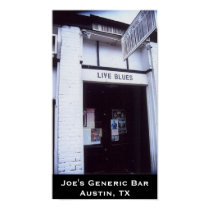Joe's Generic Bar poster posters
