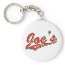 Joe's Pizza & Pasta Keychains