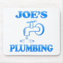 Joe's Plumbing mousepads