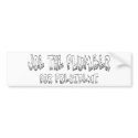 joetheplumber01, forpresident01 bumper stickers