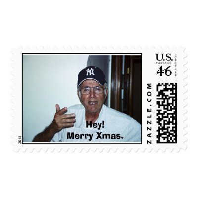JOEY, Hey!Merry Xmas. Postage Stamp by IM2WITTY
