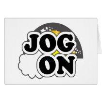 Jog On Card