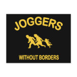 Joggers Without Borders Post Card