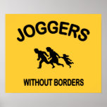 Joggers Without Borders Print