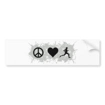Jogging 1 bumper stickers