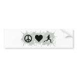 Jogging 1 bumper stickers