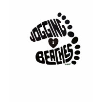 JOGGING BEACHES t-shirts