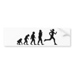 Jogging Bumper Sticker