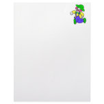 Jogging Clown Personalized Letterhead