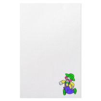 Jogging Clown Stationery Paper