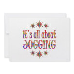 JOGGING invitations