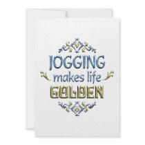 JOGGING is Golden Invites