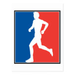 Jogging Postcard