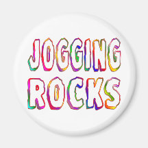 Jogging Rocks Magnets