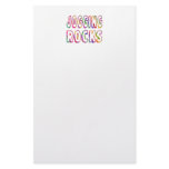 Jogging Rocks stationery