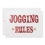 Jogging Rules Invite
