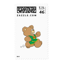 Jogging Running Bear postage