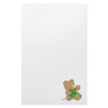 Jogging Running Bear stationery