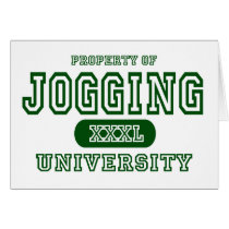 Jogging University cards