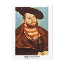 Johann Friedrich Elector By Lucas Cranach (I) Post Card