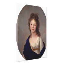 Johann H Wilhelm - Wife of Friedrich Wilhelm III Canvas Prints
