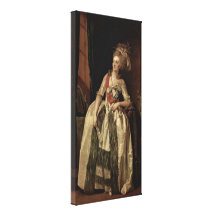 Johann Heinrich Wilhelm - Princess Saltykova Canvas Print