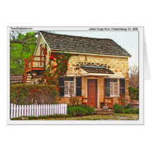Johann Knopp Home, Fredericksburg, TX Card