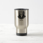 Johann Sebastian Bach, black Mugs