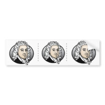 Johann Sebastian Bach Bumper Sticker