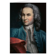 Johann Sebastian Bach  c.1715 Card