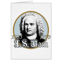 Johann Sebastian Bach Card