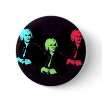 Johann Sebastian Bach Collage Buttons