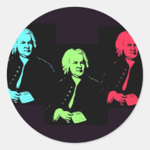 Johann Sebastian Bach Collage Sticker