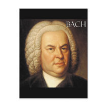 Johann Sebastian Bach Items Post Card