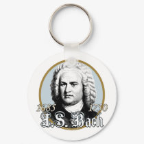 Johann Sebastian Bach keychains by geargems Johann Sebastian Bach keychains