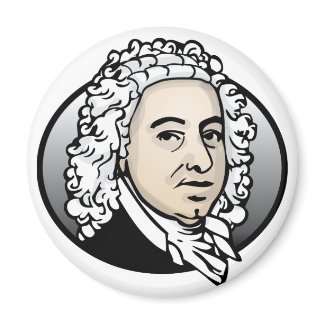 Johann Sebastian Bach magnet