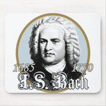 Johann Sebastian Bach Mouse Pad