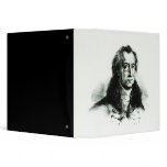 Johann Wolfgang Goethe  engraved by Delacroix Vinyl Binders