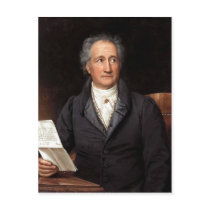 Johann Wolfgang von Goethe im 70. Lebensjahr, gema Postcard
