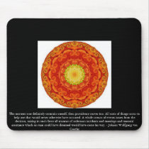Johann Wolfgang von Goethe QUOTATION Mouse Pads