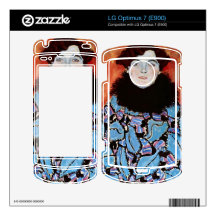 Johanna Staude by Gustav Klimt Decals For LG Optimus 7