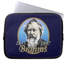 Johannes Brahms Laptop Computer Sleeve