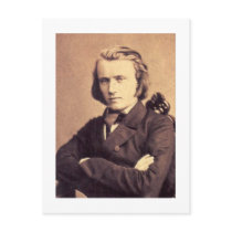 Johannes Brahms postcards by Dividenda Johannes Brahms postcards