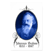 Johannes Brahms posters