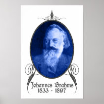 Johannes Brahms Print